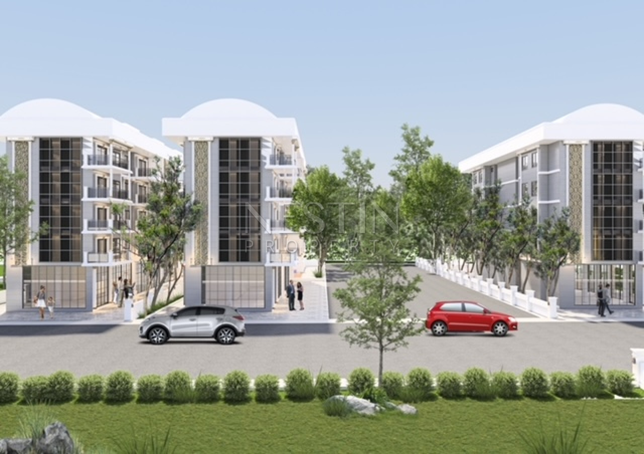 Квартиры разной планировкий в ЖК на стадии строительства в районе Авсаллар фото 5