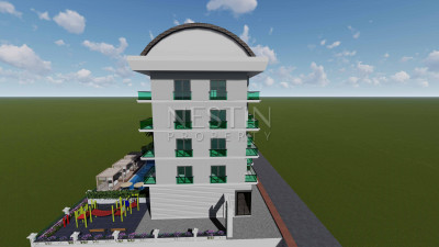 Квартиры и коммерческое помещение в новом ЖК на этапе строительства в районе Авсаллар фото 11