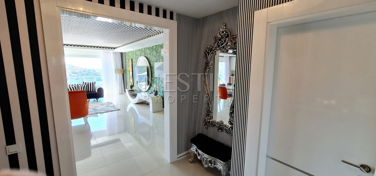 Шикарная квартира пентхаус 3+1 в районе Каргыджак с прекрасным видом фото 24