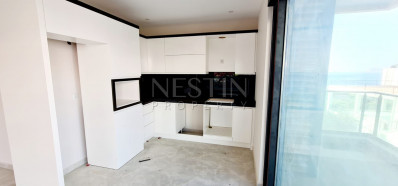 Квартира 1+1 в новом доме в районе Каргыджак с видом на море и горы фото 18