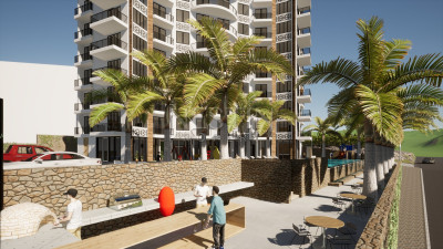 Квартиры 1+1 и 2+1 в жилом массиве на стадии строительства в Махмутлар фото 4