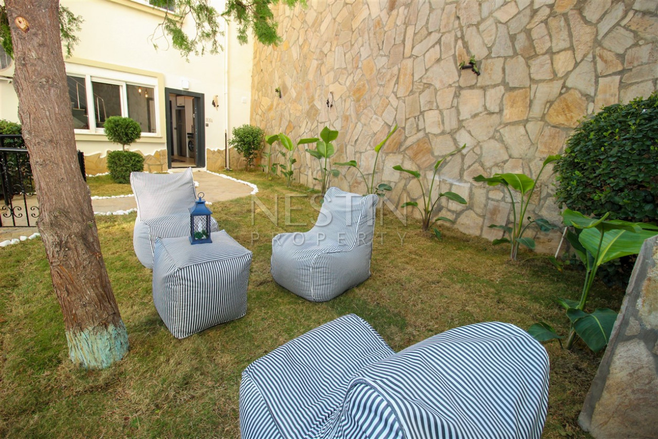 Уютный садовый дуплекс 2+1 в районе Джикджилли фото 2