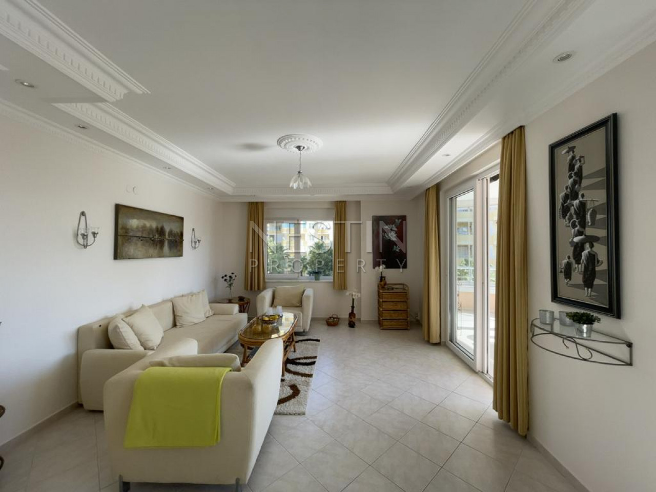 Просторная квартира 2+1 в районе Тосмур в 400 м от Средиземного моря фото 9