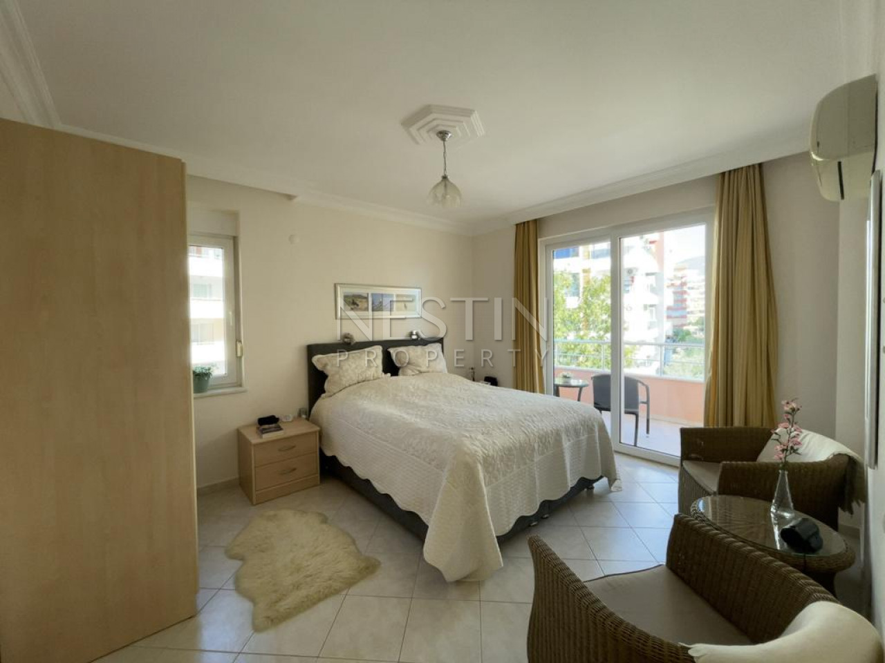 Просторная квартира 2+1 в районе Тосмур в 400 м от Средиземного моря фото 12