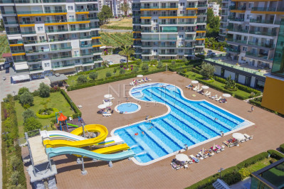 Квартира 2+1 с великолепным видом в комплексе отельного плана в Авсалларе фото 2