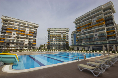 Квартира 2+1 с великолепным видом в комплексе отельного плана в Авсалларе фото 5