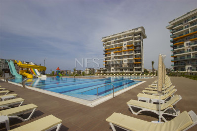 Квартира 2+1 с великолепным видом в комплексе отельного плана в Авсалларе фото 7