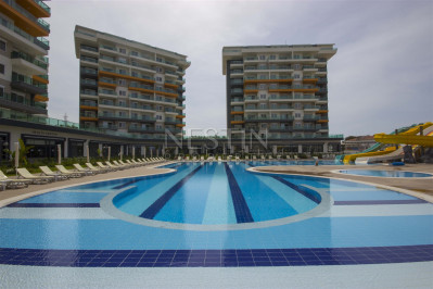 Квартира 2+1 с великолепным видом в комплексе отельного плана в Авсалларе фото 8