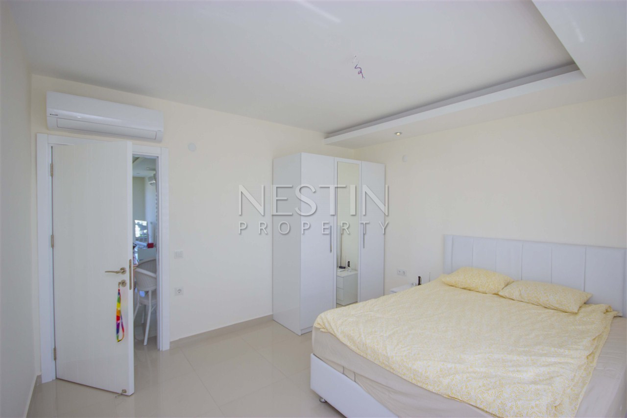 Просторная квартира 2+1 с видом на море в новом ЖК района Авсаллар фото 31