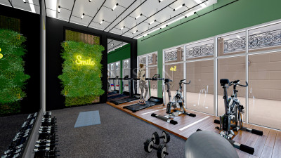 Квартира пентхаус 3+1 в новом ЖК на этапе строительства в районе Каргыджак фото 17