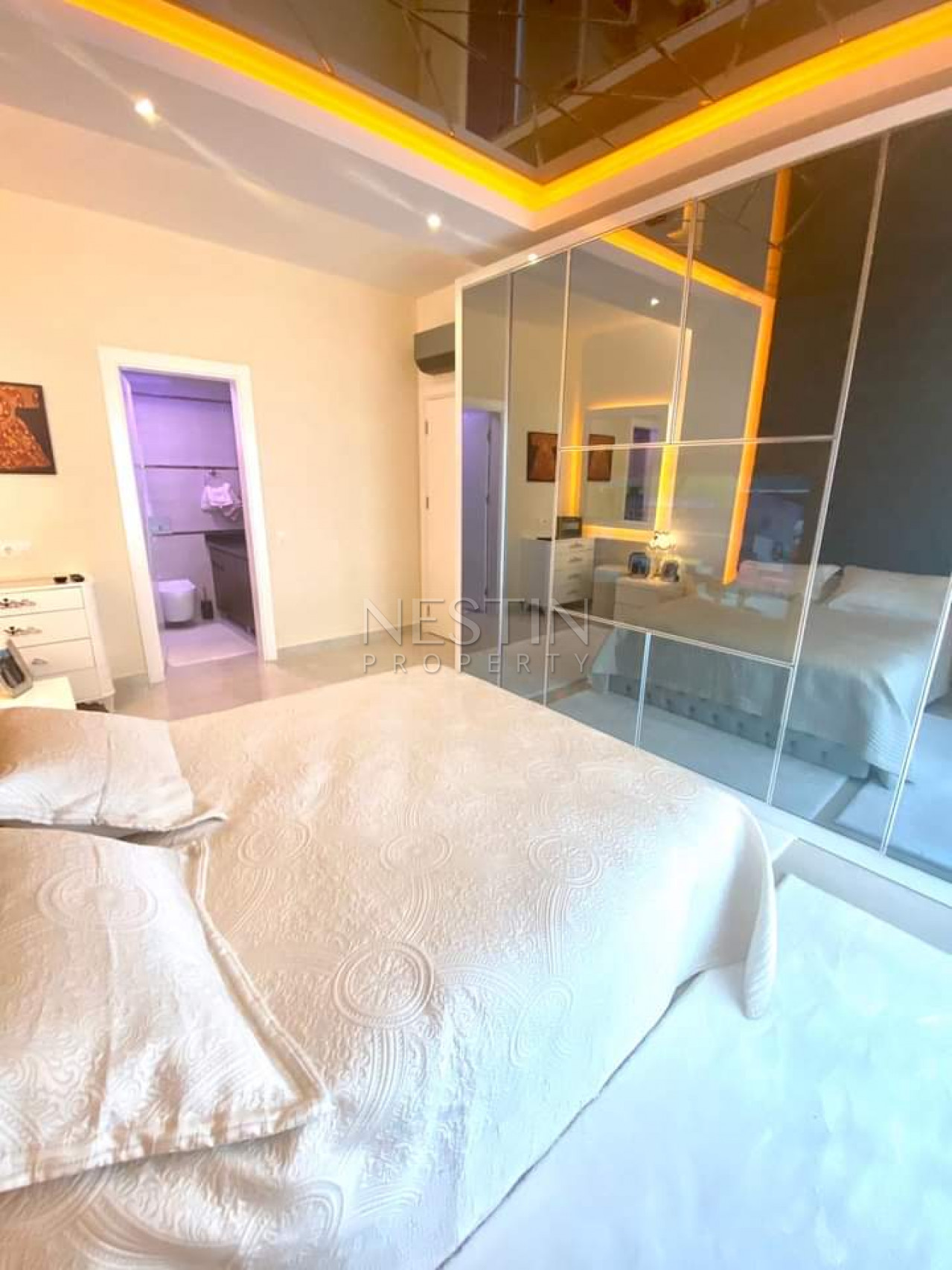 Шикарная квартира 2+1 в хорошем комплексе в районе Махмутлар фото 17