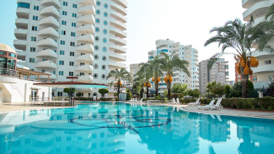 Квартира 2+1 с видом на горы в хорошем комплексе в районе Махмутлар фото 6