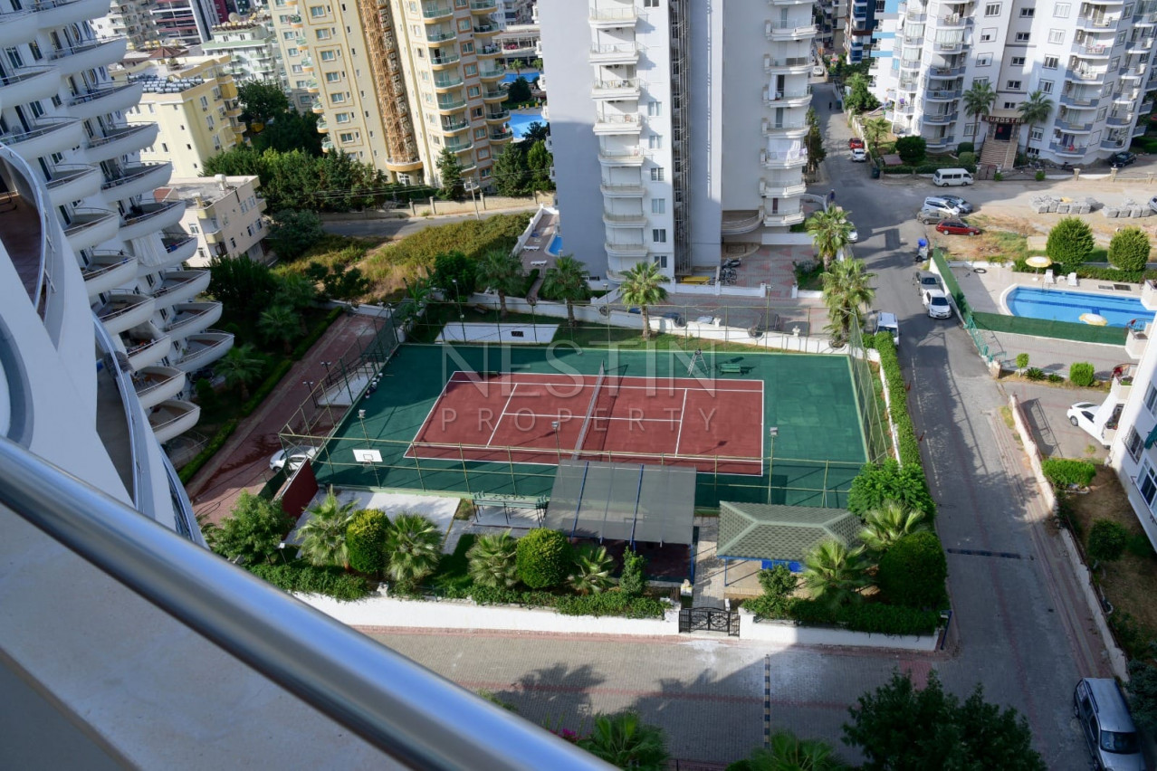 Квартира 2+1 с видом на горы в хорошем комплексе в районе Махмутлар фото 19