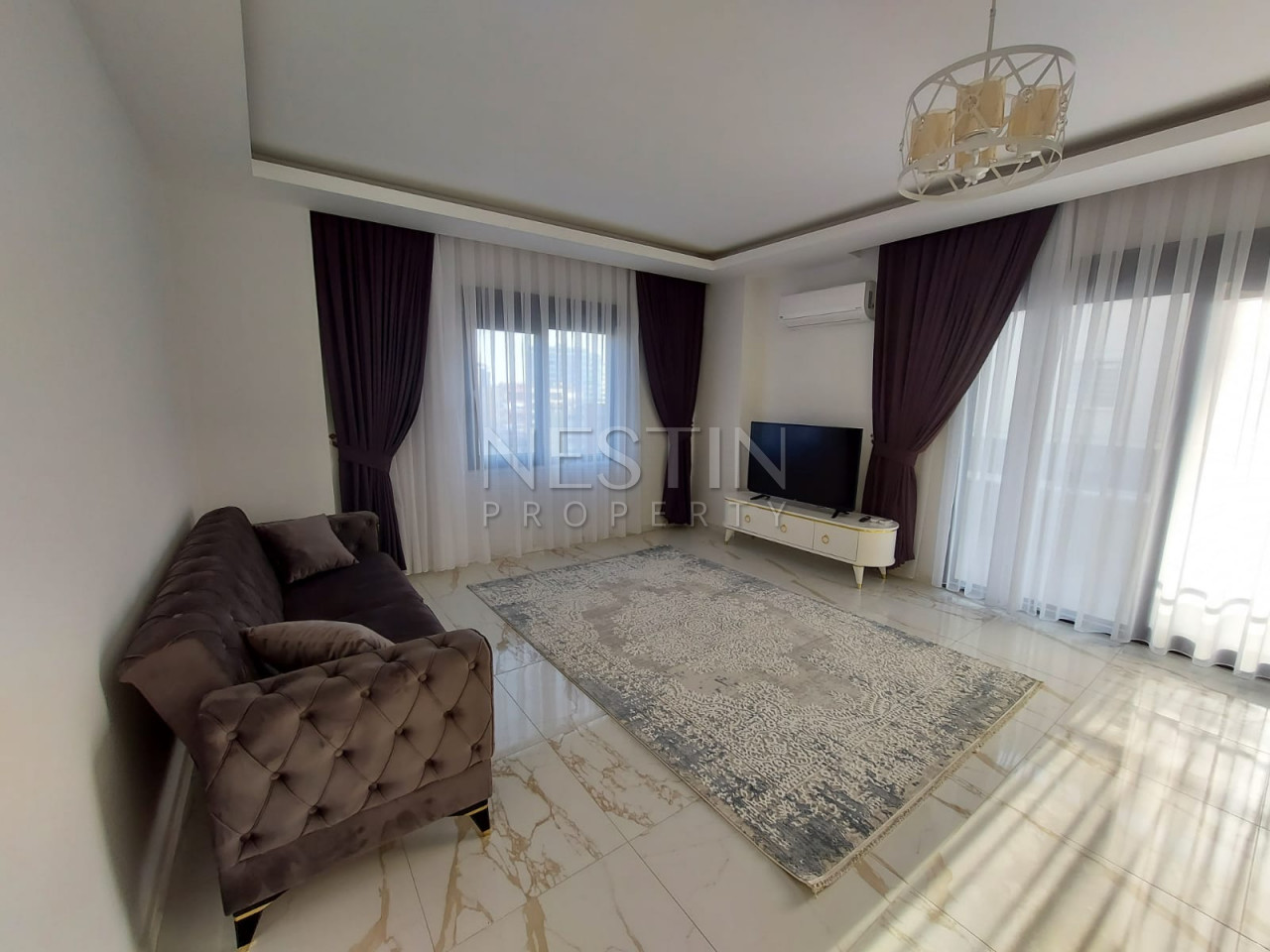 Просторная новая квартира 1+1 в районе Махмутлар в 600 м от моря фото 12