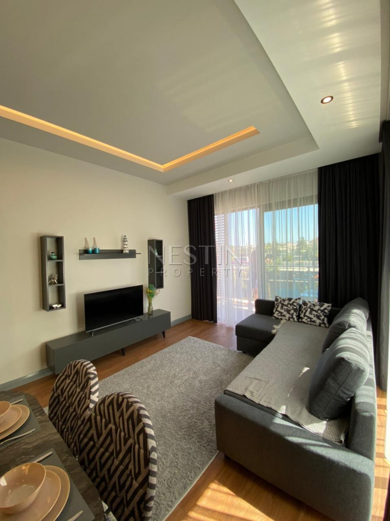 Стильная и уютная квартира 1+1 в центре города Аланья в 400 м от моря фото 3