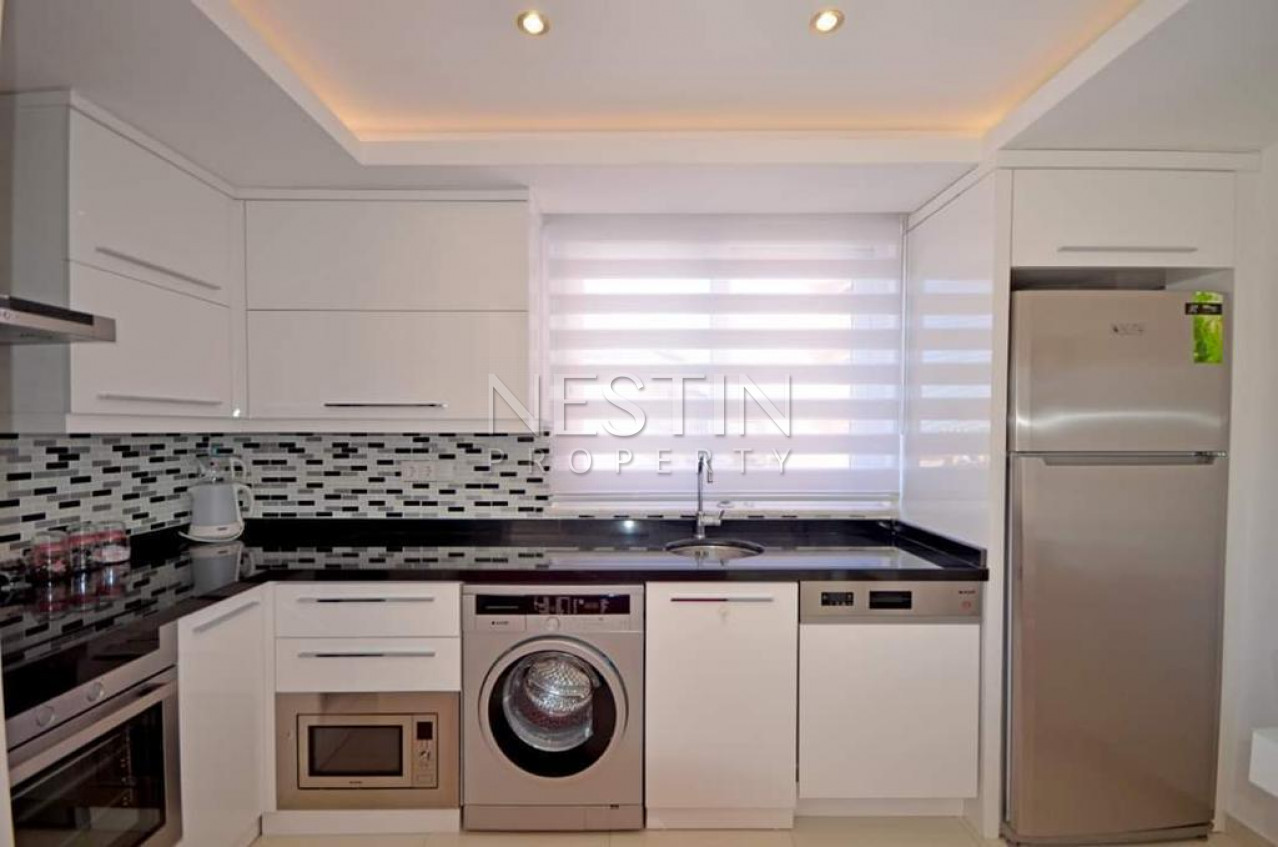 Квартира 1+1 с видом на крепость в городе Аланья фото 15