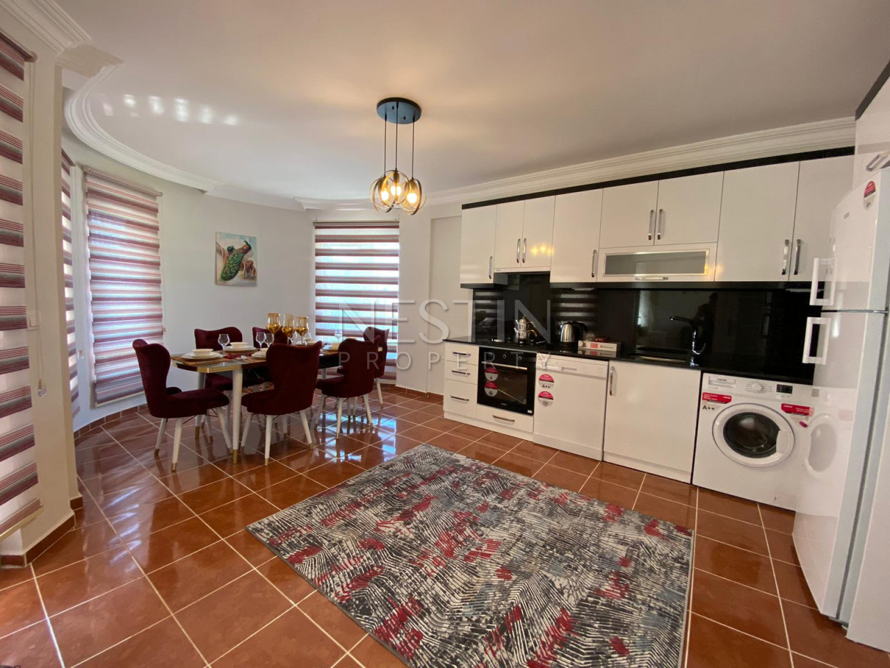 Уютная вилла 3+1 в районе Каргыджак с красивым видом фото 14