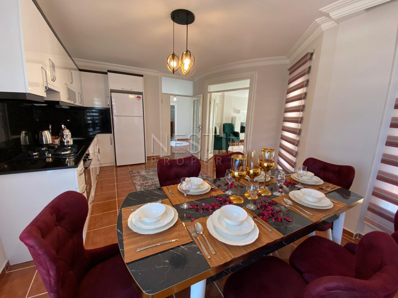 Уютная вилла 3+1 в районе Каргыджак с красивым видом фото 15