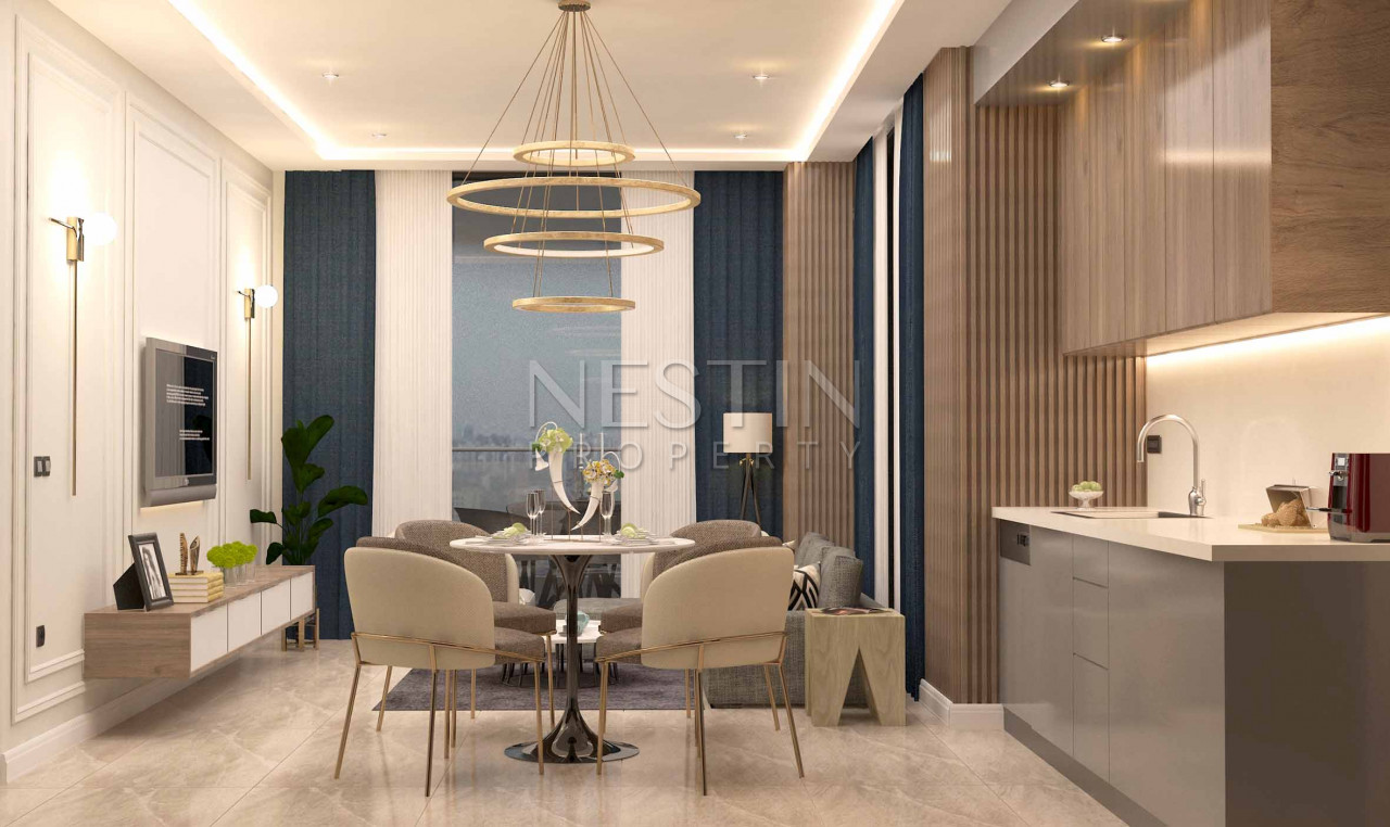 Новый комплекс от хорошего застройщика в районе Оба в 450 м от Средиземного моря фото 11