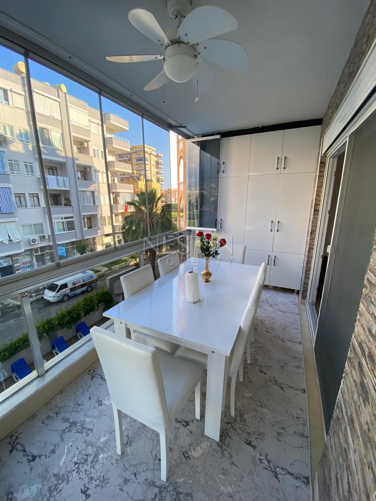 Просторная квартира 1+1 в Махмутларе в 450 м от Средиземного моря фото 6