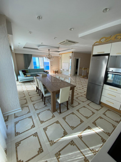 Шикарный пентхаус 3+1 в районе Махмутлар с видом на Средиземное море фото 12