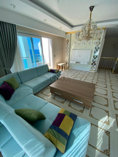 Шикарный пентхаус 3+1 в районе Махмутлар с видом на Средиземное море фото 16