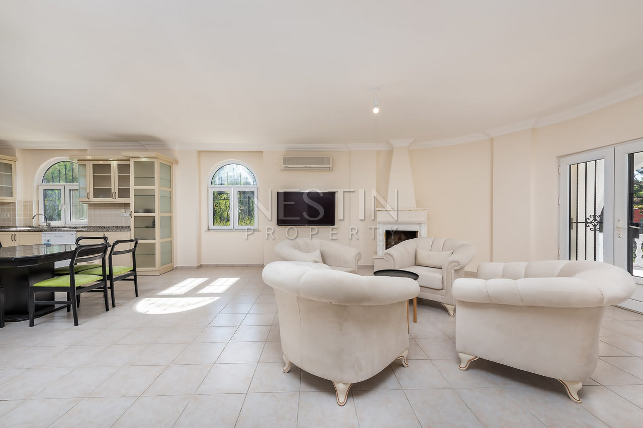 Вилла планировкой 3+1 в окружении леса в районе Авсаллар фото 4