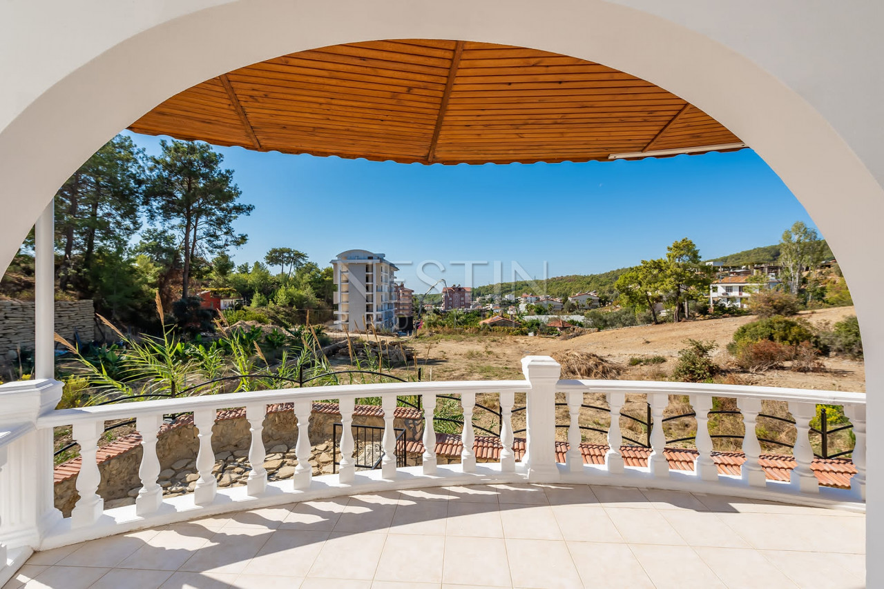 Вилла планировкой 3+1 в окружении леса в районе Авсаллар фото 16