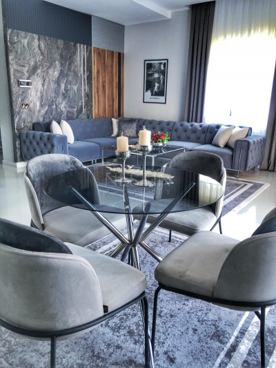 Стильный садовый дуплекс 2+1 в районе Каргыджак фото 4