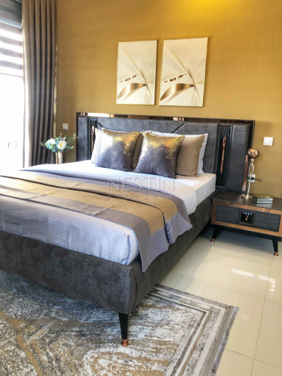 Стильный садовый дуплекс 2+1 в районе Каргыджак фото 12