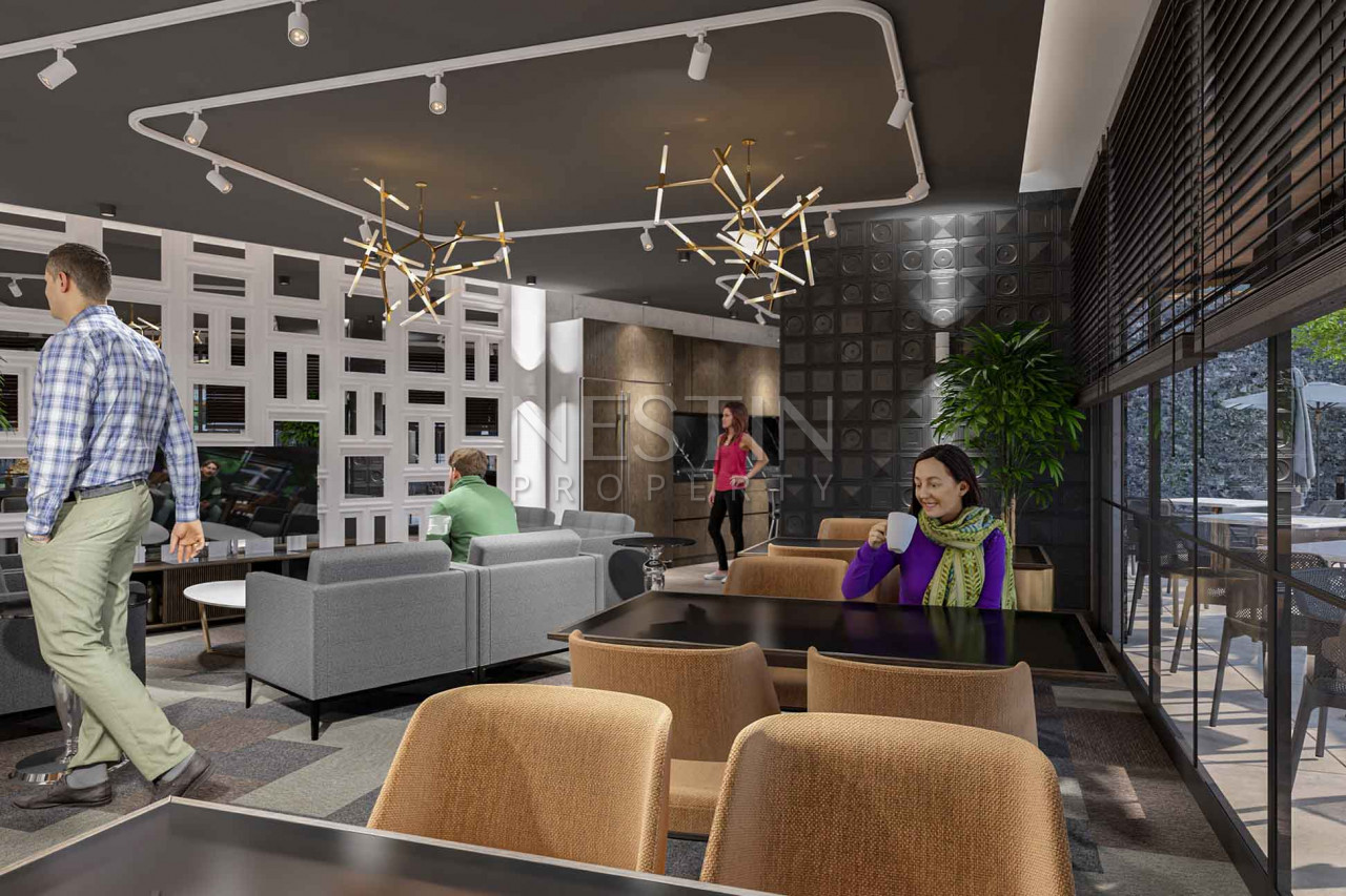 Квартиры разной планировки в новом жилом комплексе на этапе строительства в центре города Аланья фото 29