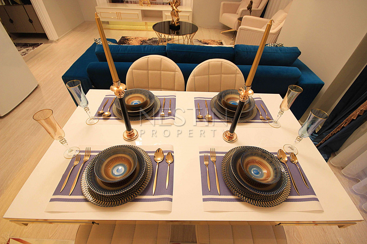 Квартира 2+1 с дизайнерским оформление в районе Махмутлар фото 23