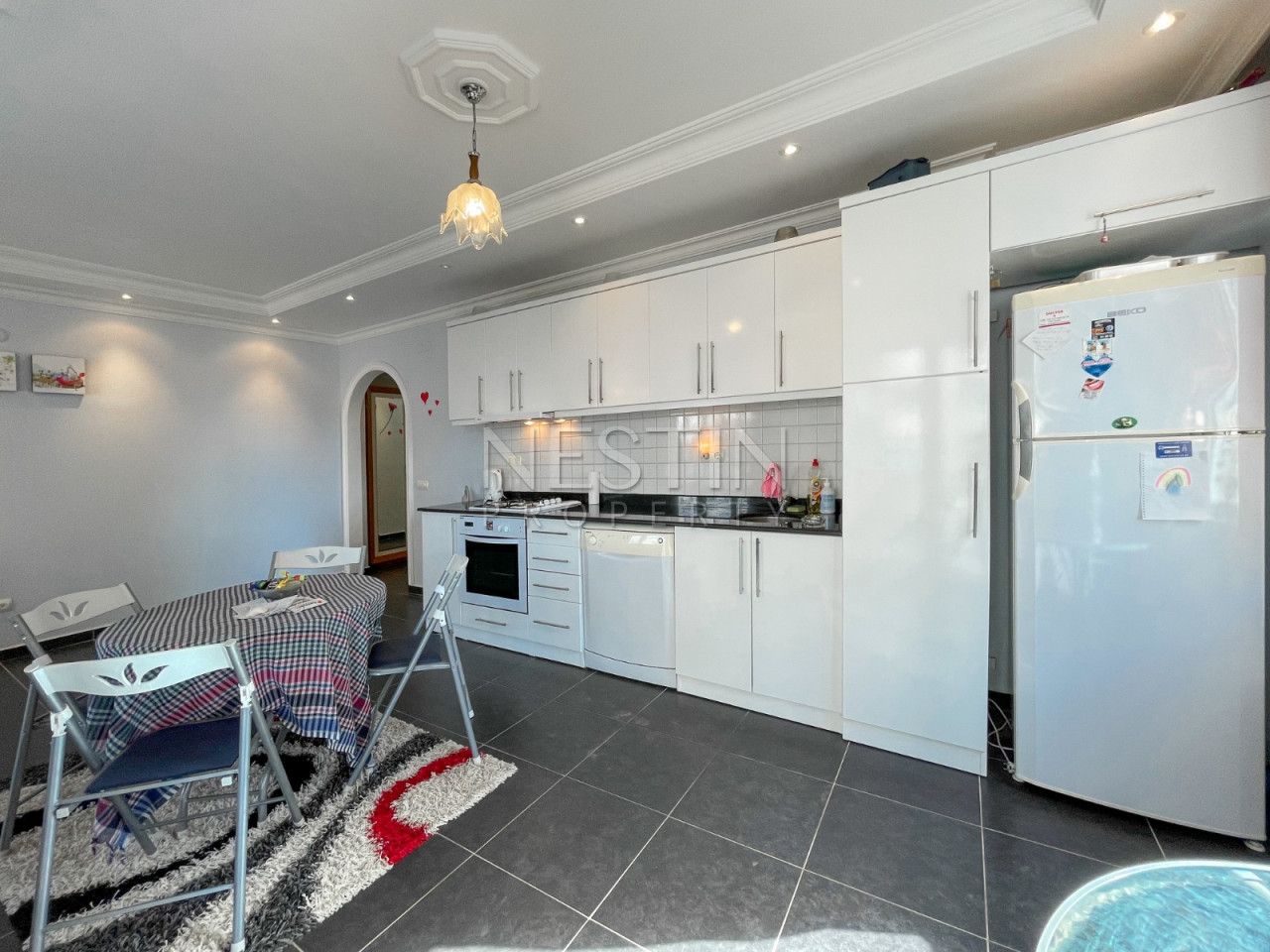 Просторная квартира 2+1 в районе Тосмур в 500 м от моря фото 8