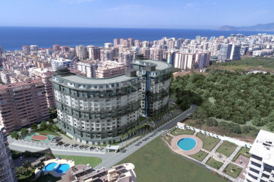 Квартира 1+1 в новом жилом комплексе в районе Махмутлар фото 2