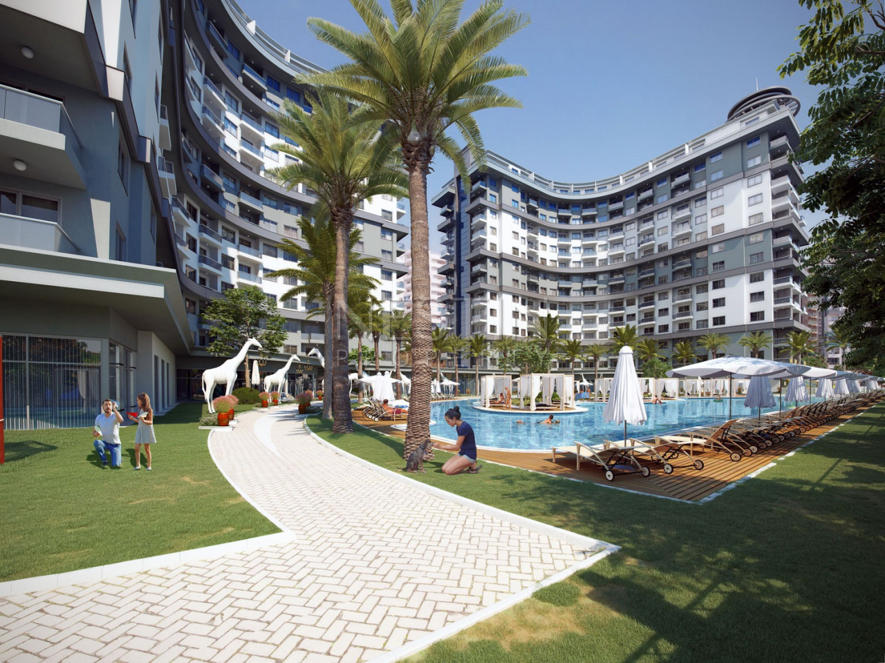 Квартира 1+1 в новом жилом комплексе в районе Махмутлар фото 3