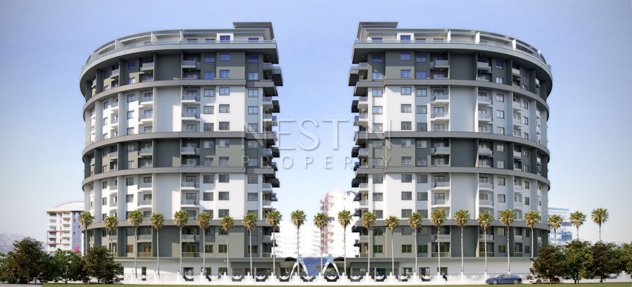 Квартира 1+1 в новом жилом комплексе в районе Махмутлар фото 5