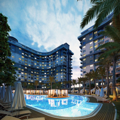 Квартира 1+1 в новом жилом комплексе в районе Махмутлар фото 10