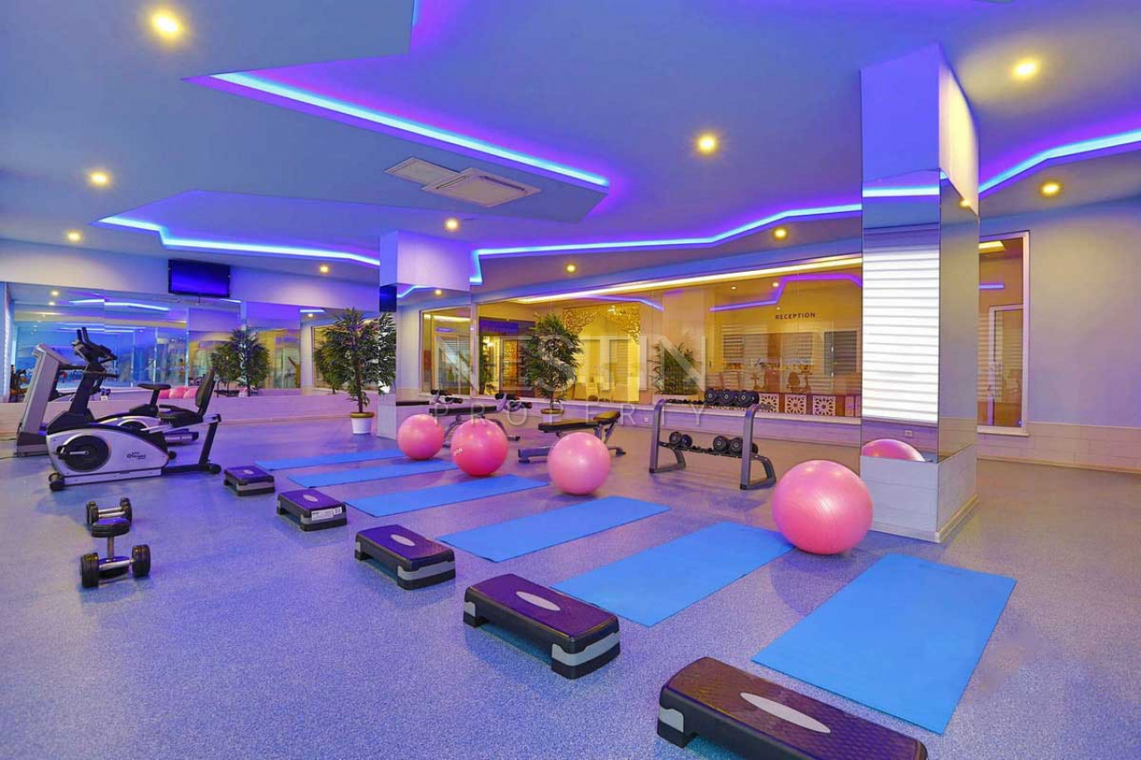 Квартира 1+1 в хорошем комплексе в районе Кестель в 350 м от моря фото 9