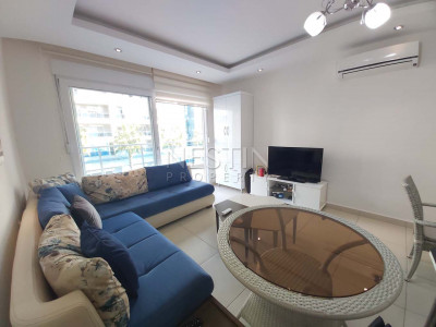 Квартира 1+1 в хорошем комплексе в районе Кестель в 350 м от моря фото 13