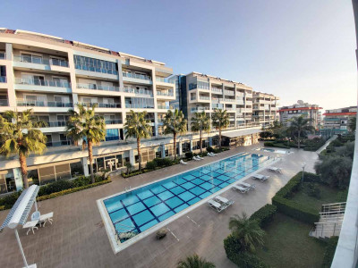 Квартира 1+1 в хорошем комплексе в районе Кестель в 350 м от моря фото 20