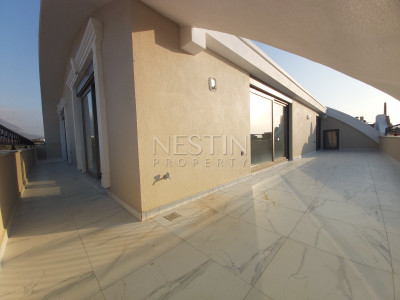 Квартира пентхаус 4+1 в районе Оба с видом на горы фото 10