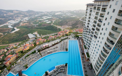 Апарт вилла 3+1 в районе Каргыджак в комплексе отельного типа фото 26