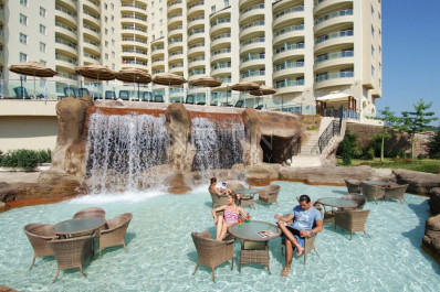 Апарт вилла 3+1 в районе Каргыджак в комплексе отельного типа фото 41