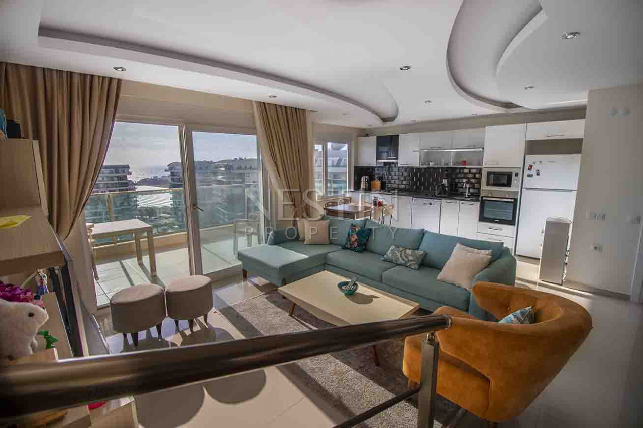 Пентхаус 2+1 в районе Авсаллар с видом на Средиземное море фото 21