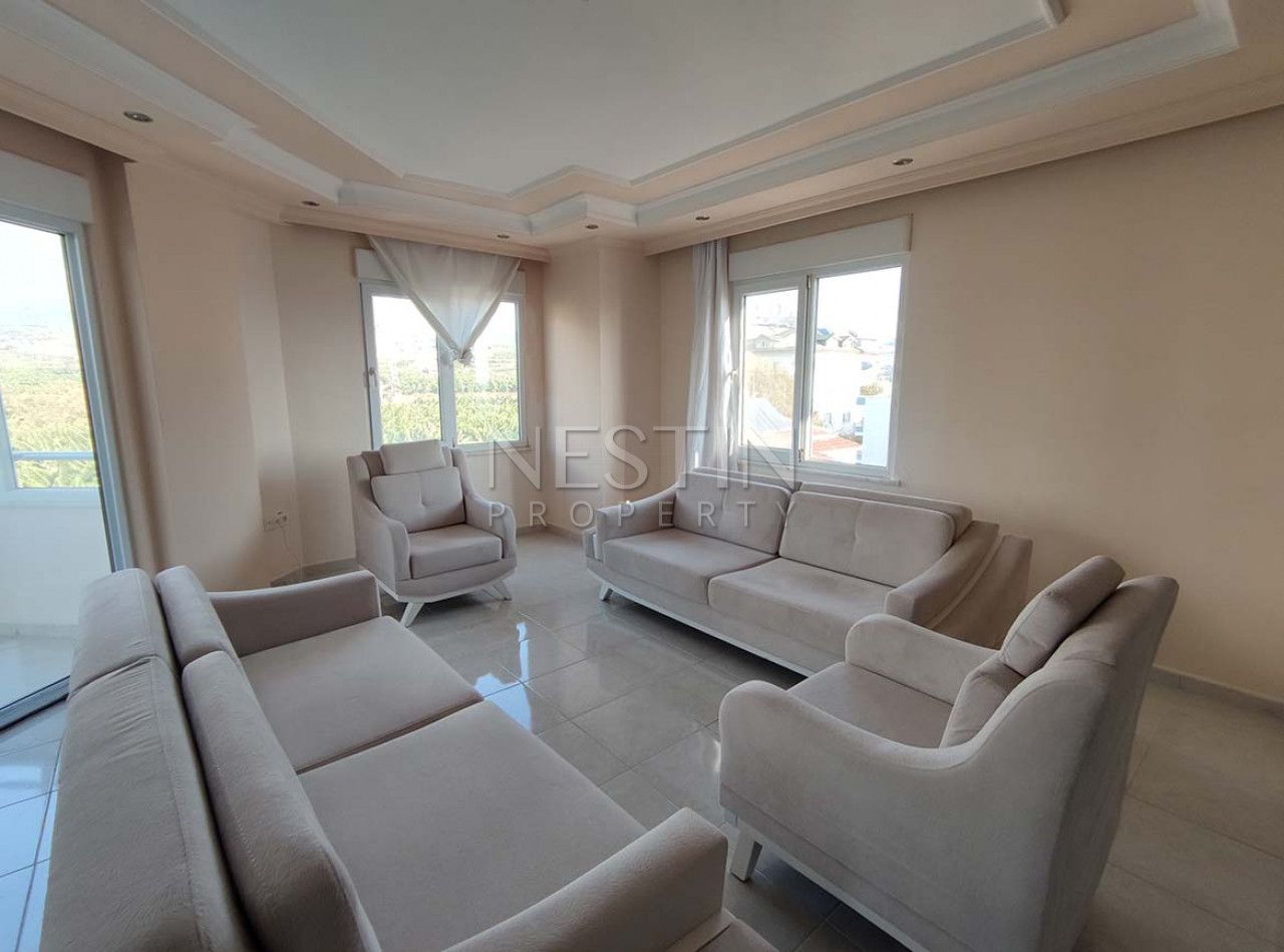 Большая квартира пентхаус 3+1 в районе Махмутлар с красивым видом фото 11