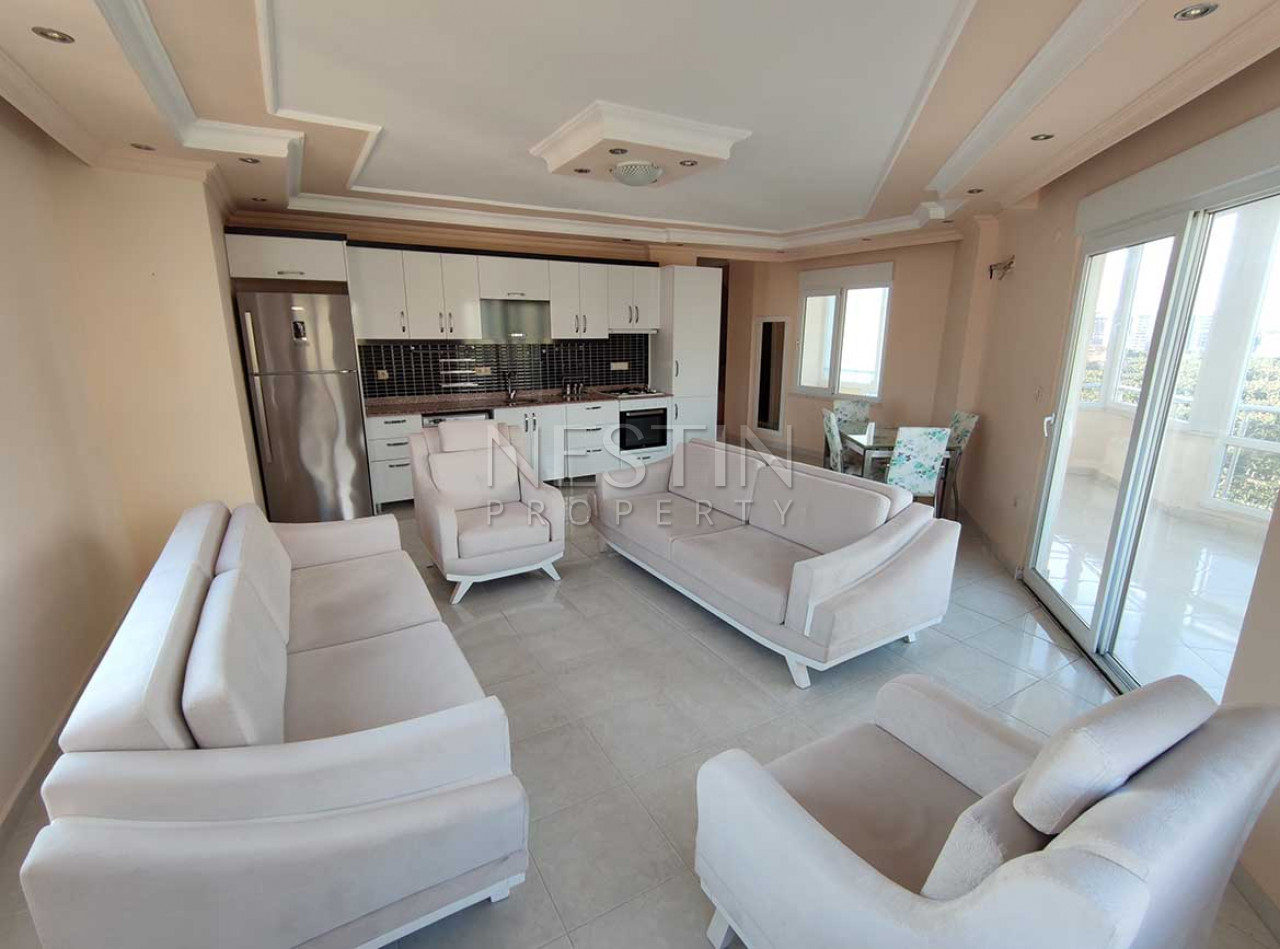 Большая квартира пентхаус 3+1 в районе Махмутлар с красивым видом фото 13