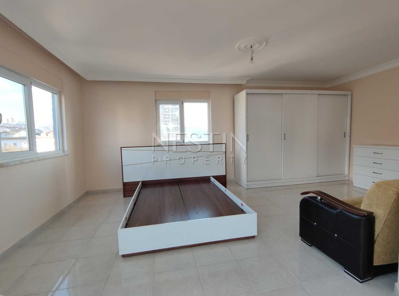 Большая квартира пентхаус 3+1 в районе Махмутлар с красивым видом фото 30