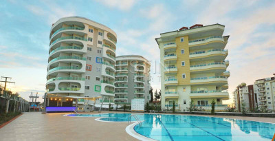 Просторная квартира 1+1 в районе Авсаллар с видом на море фото 3