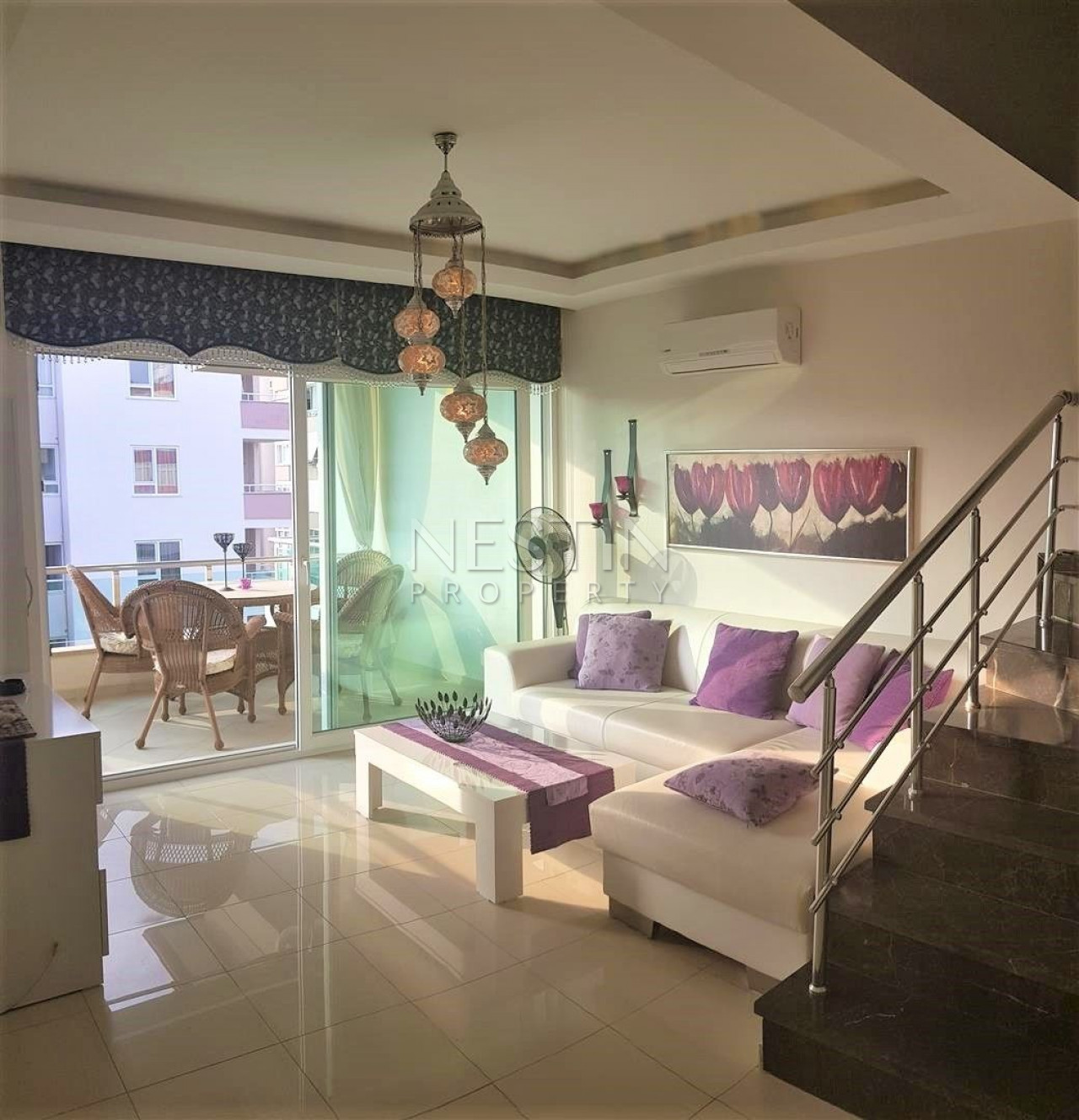 Пентхаус 2+1 в районе Оба в 500 м от Средиземного моря фото 11