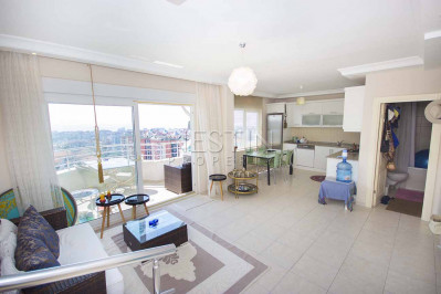 Пентхаус 2+1 в районе Джикджилли с шикарным видом на море и крепость фото 13